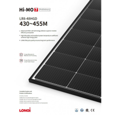 Сонячна панель Longi Hi-Mo 7 - LR8-48HGD 445Вт